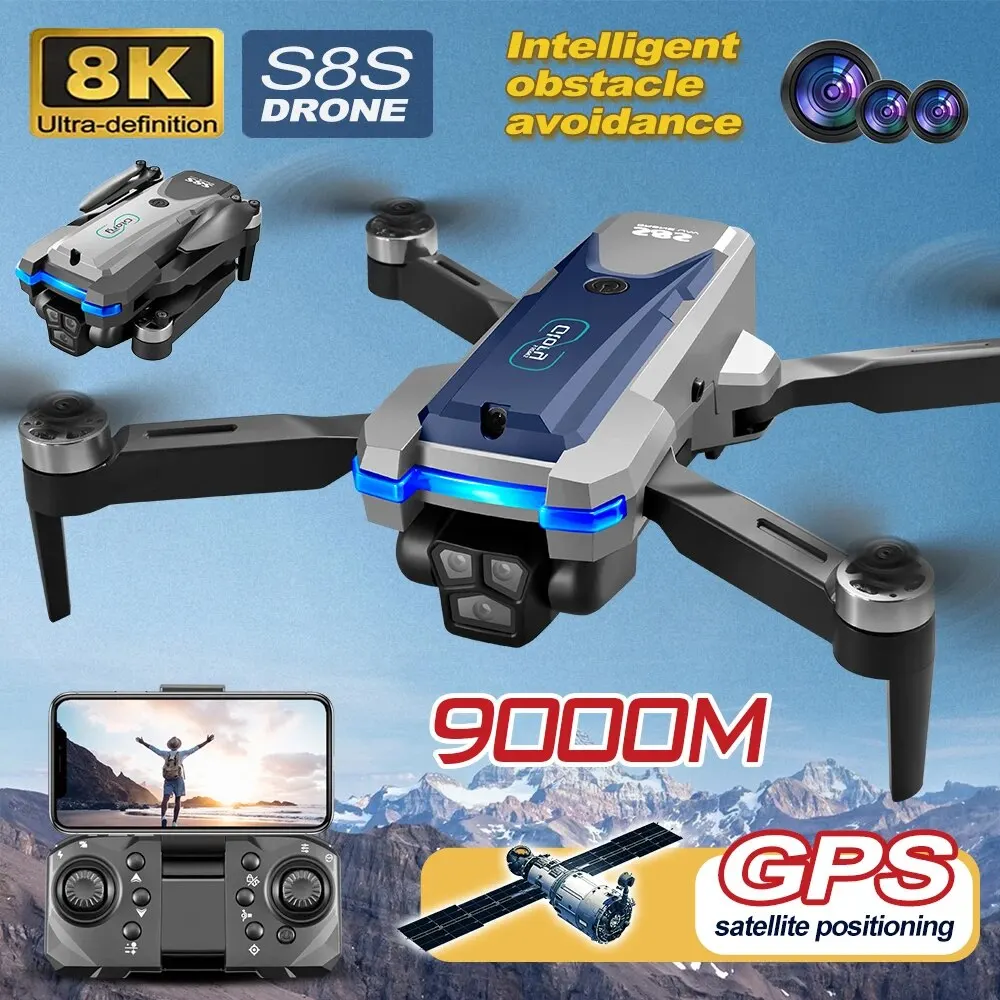 Drone App Rc Fpv - S8S GPS Drone 5G Wifi 8K