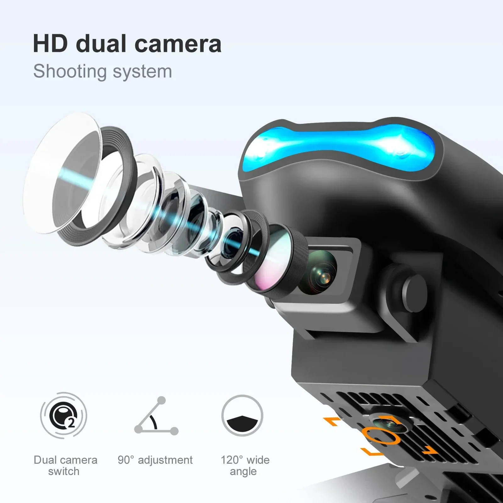 New E99 Pro HD 4K Drone Dual C - Drone App Rc Fpv 评论和价格