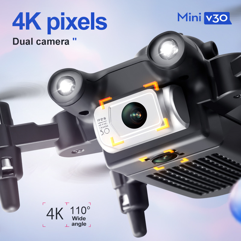Mini V30 WiFi FPV Drone With 4 - Drone App Rc Fpv 评论和价格