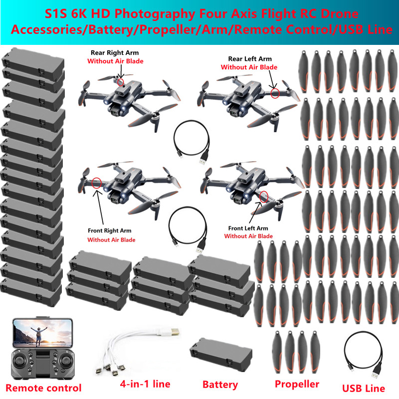 S1S 6K HD Photography Four Axi - Drone Rc S1S 评论和价格