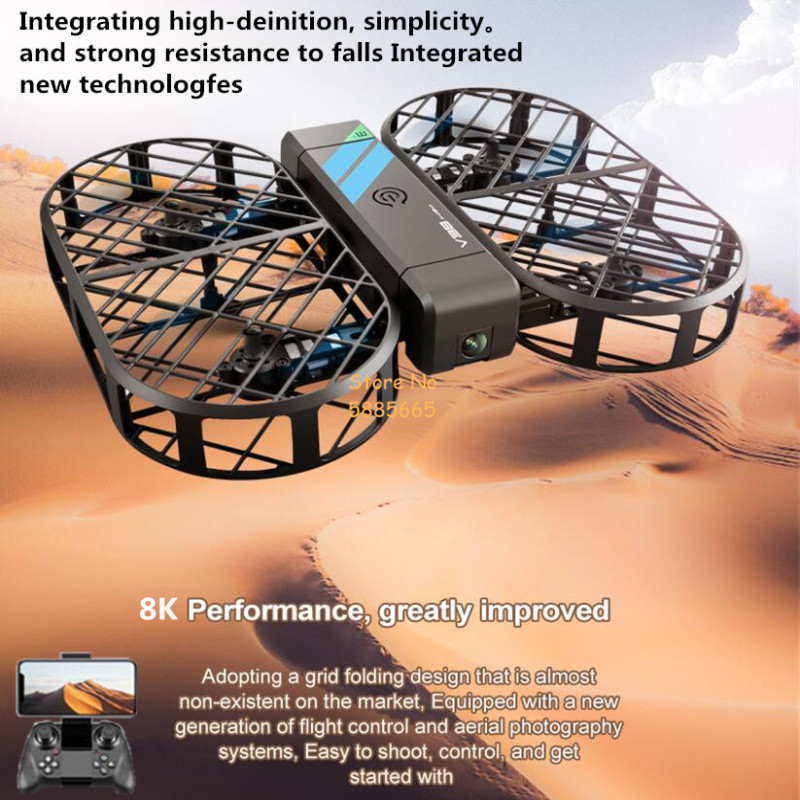 8K HD Camera 360° Protection O - Drone App Rc Fpv 评论和价格