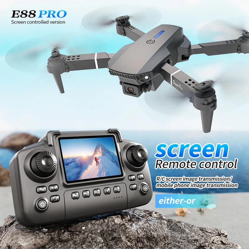Professional E88 PRO Drone wit - Drone App Rc Fpv 评论和价格