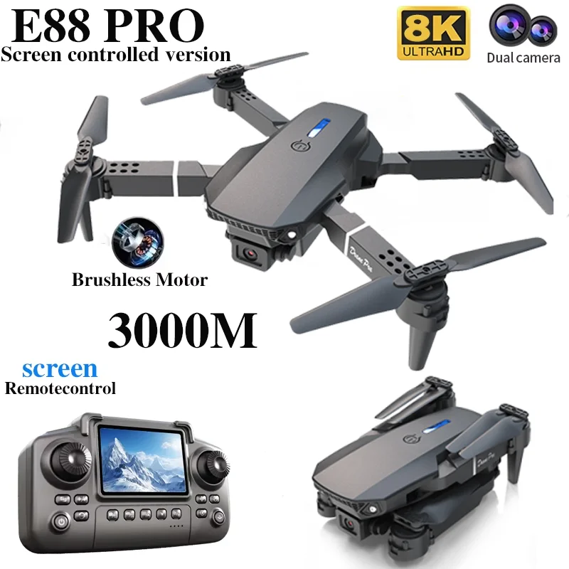 Professional E88 PRO Drone wit - Drone App Rc Fpv 评论和价格