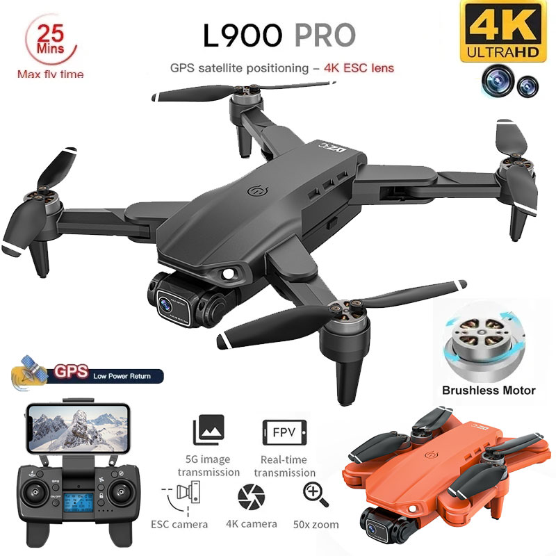 L900 Pro GPS Drone 4K Professi - Drone App Rc Fpv 评论和价格