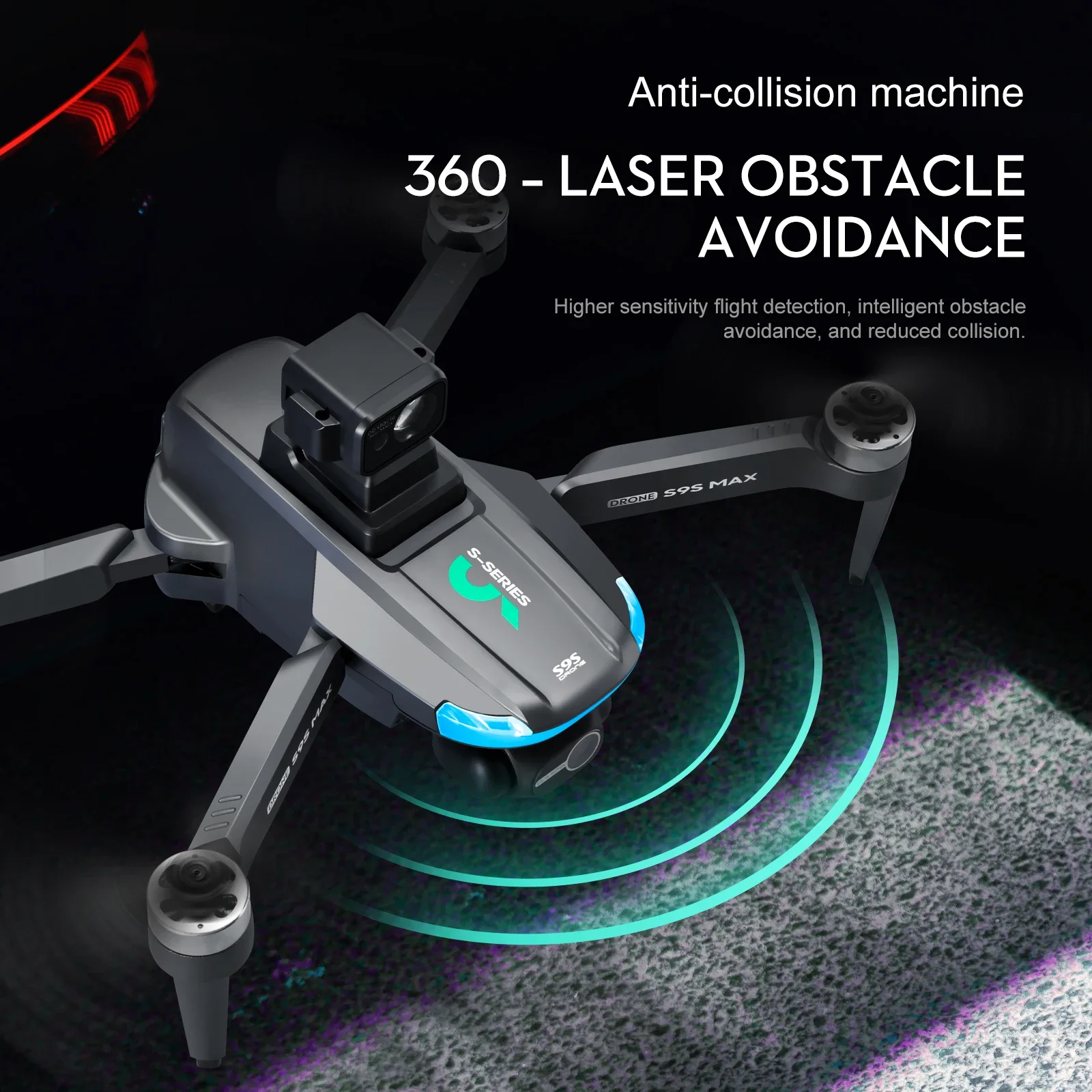 NEW S9S MAX MINI Drone 4K 2-Ax - Rc Drone Uav 评论和价格