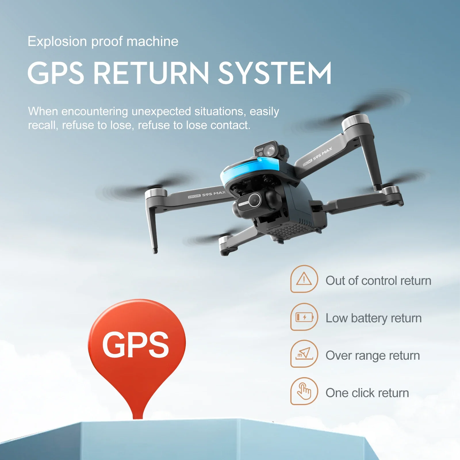 NEW S9S MAX MINI Drone 4K 2-Ax - Rc Drone Uav 评论和价格