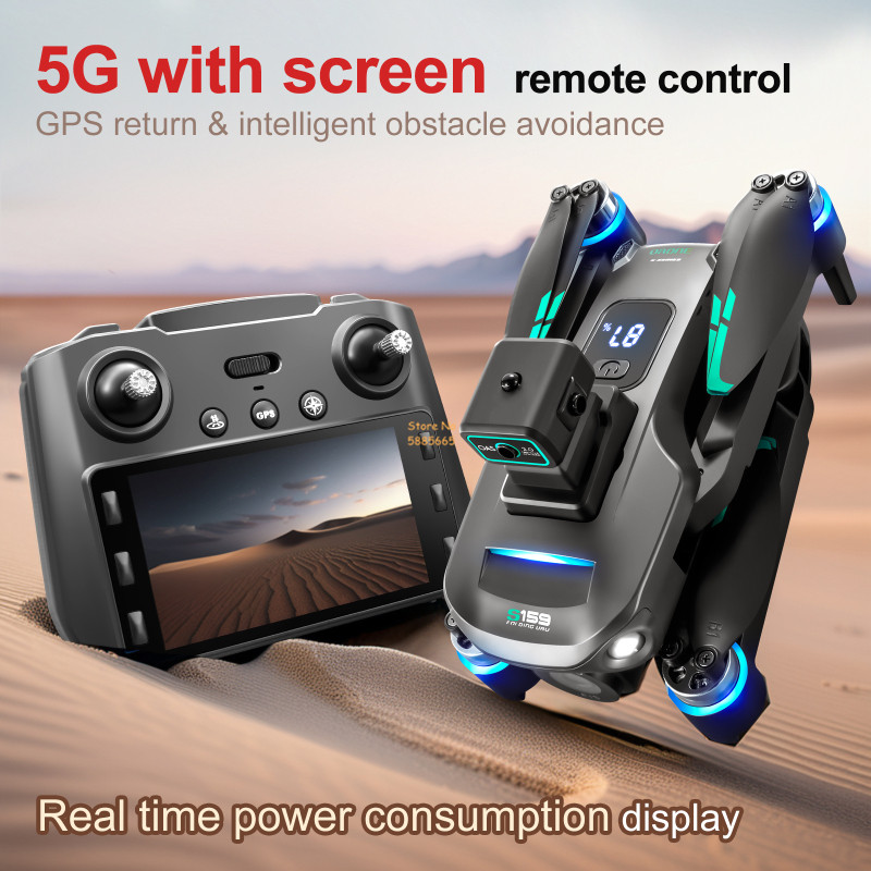 8K Dual Camera 5G WIFI FPV Rem - Drone App Rc Fpv 评论和价格
