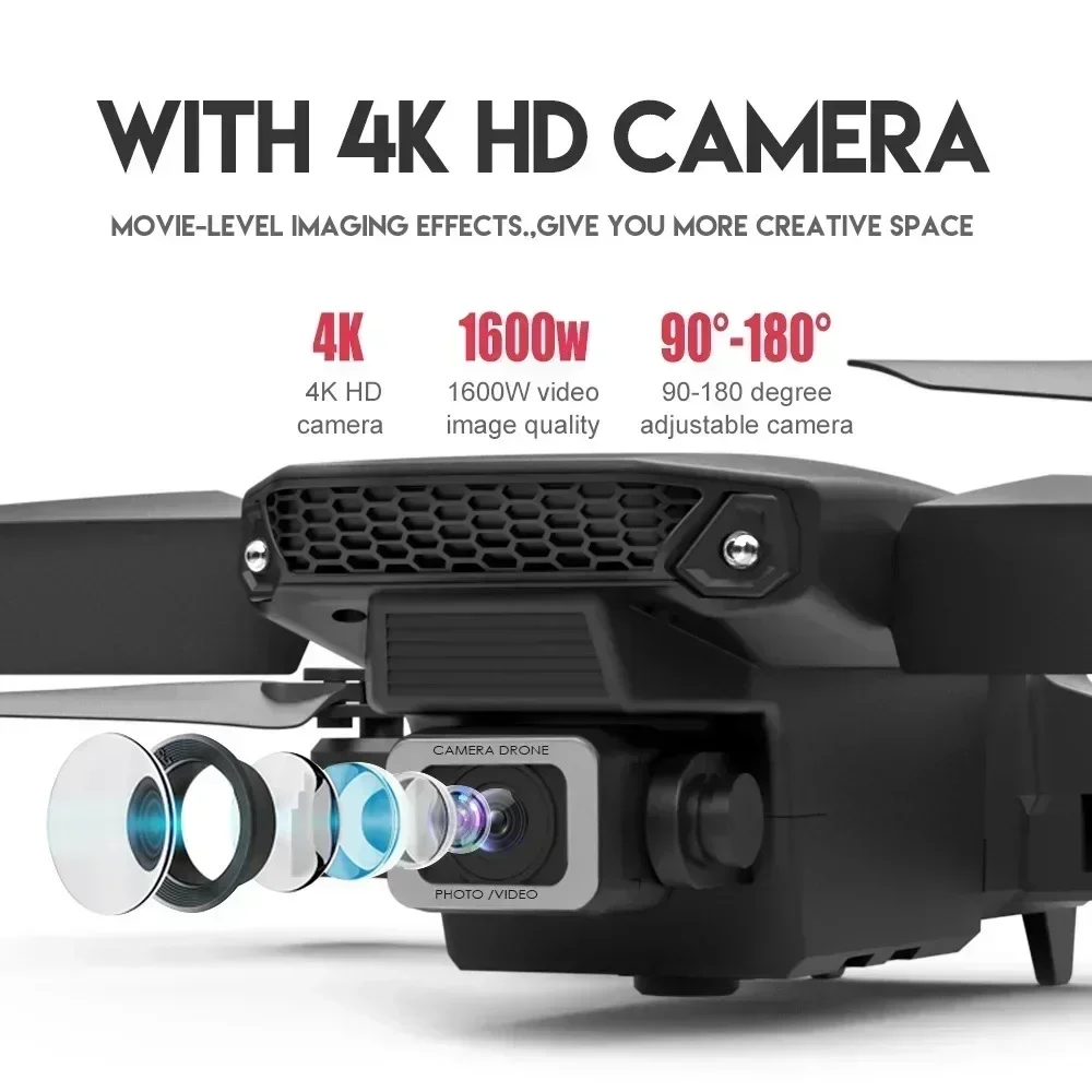 E88 Pro WIFI FPV Drone Wide An - Drone App Rc Fpv 评论和价格