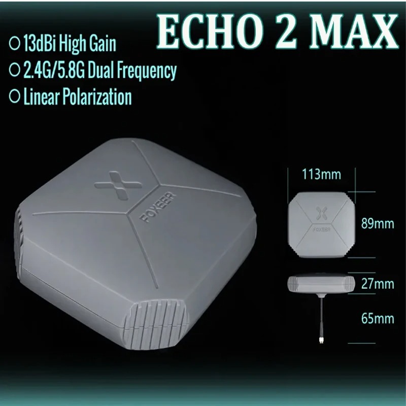 Foxeer Echo 2 MAX 13dbi 5.8g/2 - Drone Rc Frequency 评论和价格