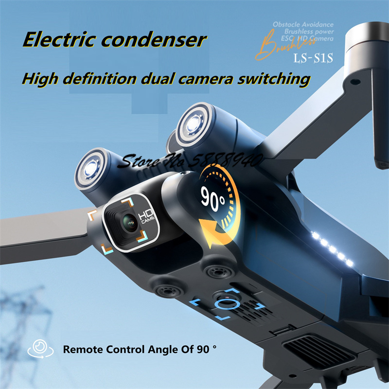 6K Optical Flow Brushless Fold - Drone Rc S1S 评论和价格
