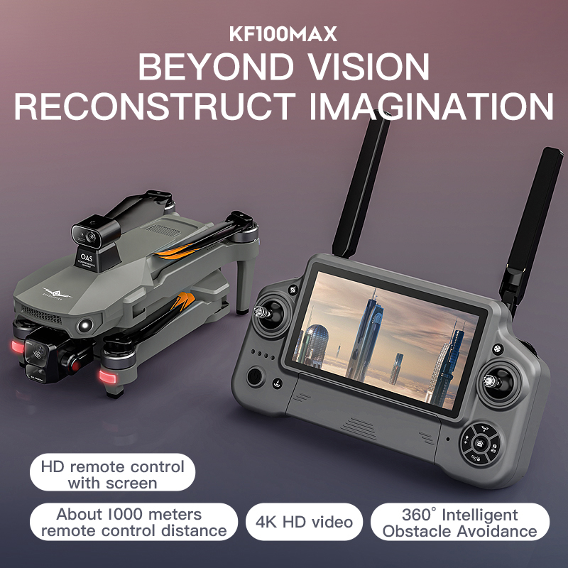 KF100 MAX GPS Drone 4K Camera  - Drone App Rc Fpv 评论和价格