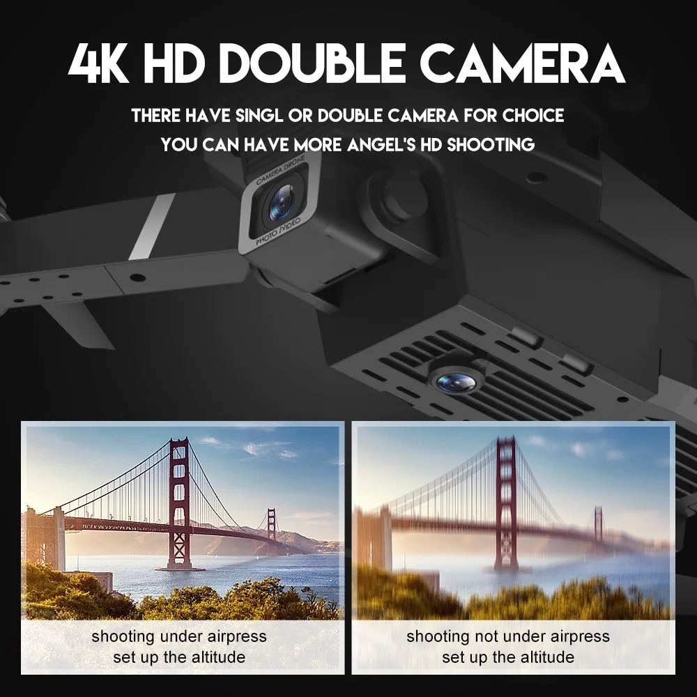RC Drone New E88Pro 4K Profess - Drone App Rc Fpv 评论和价格