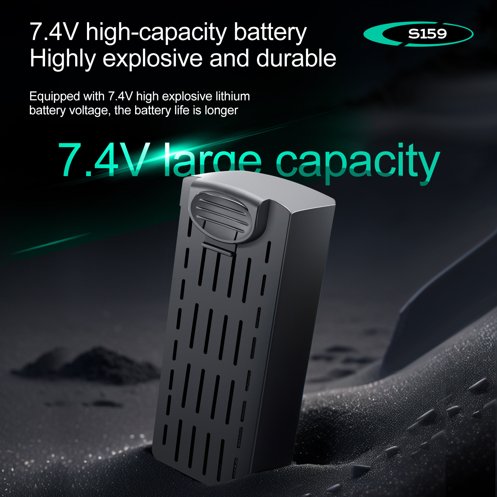 S159 Battery 7.4V 2200mAH S159 - Lyzrc Drone 评论和价格