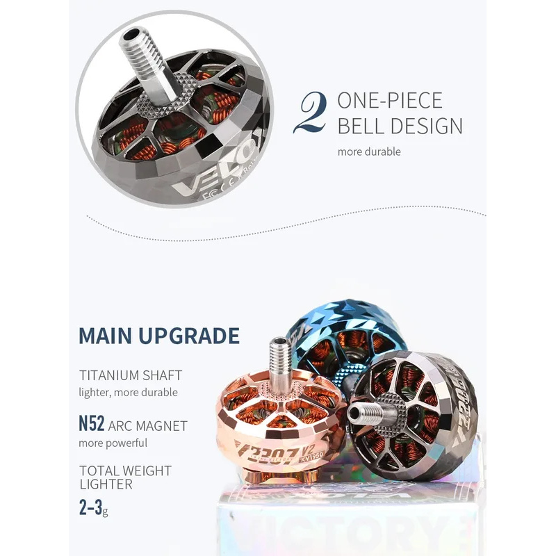 T-motor VELOX SERIES V2208 V2  - Drone Rc Y Series 评论和价格