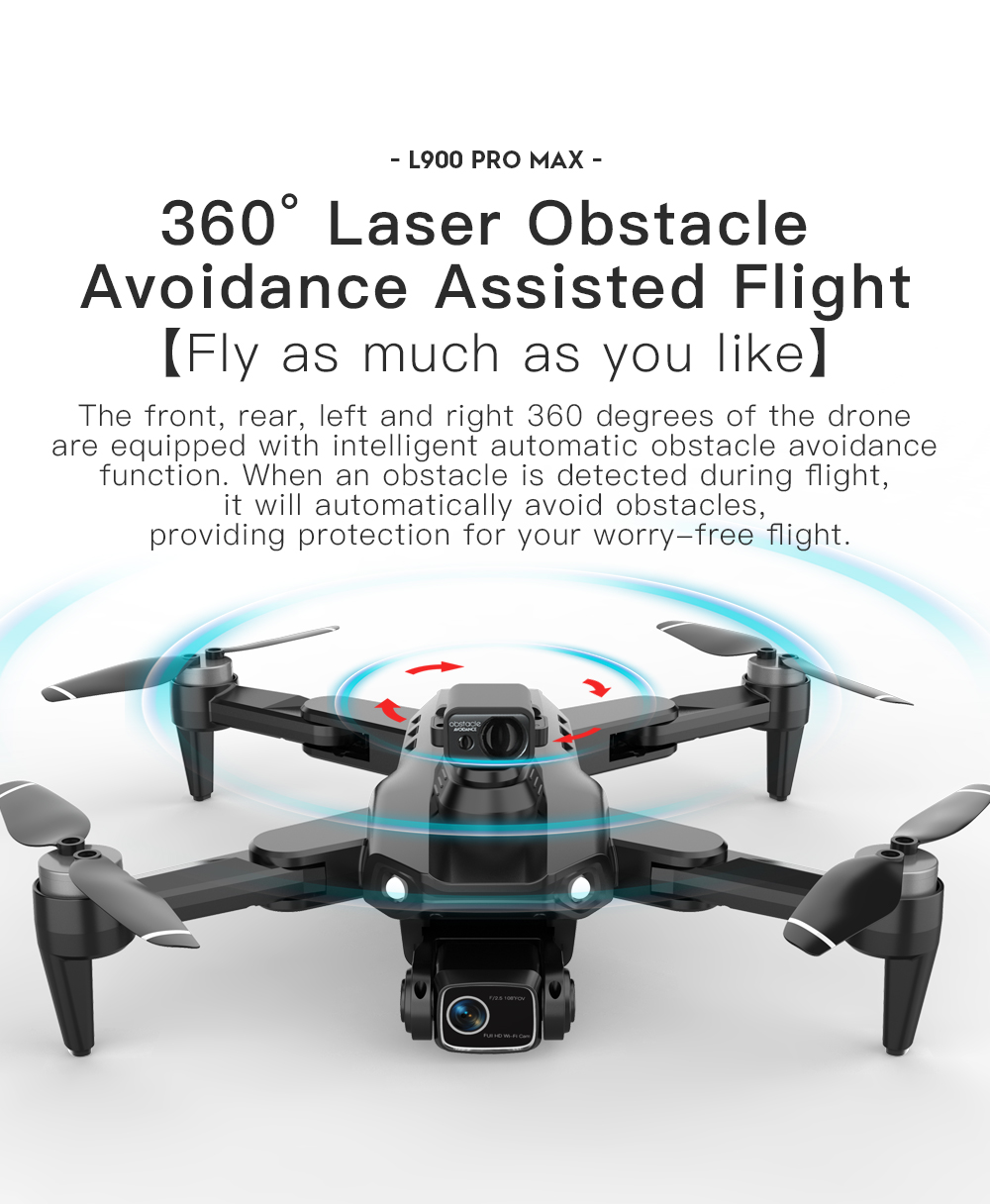 LYZRC L900 PRO MAX Laser obsta - Lyzrc Drone 评论和价格