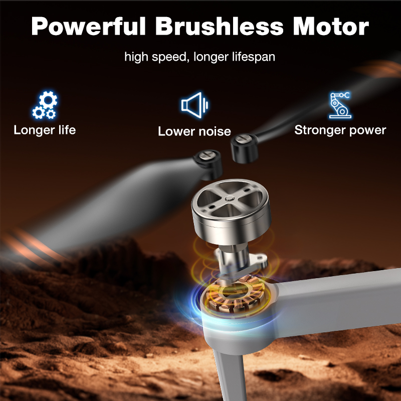 NEW Hot L017 Pro Drone Brushle - Drone App Rc Fpv 评论和价格
