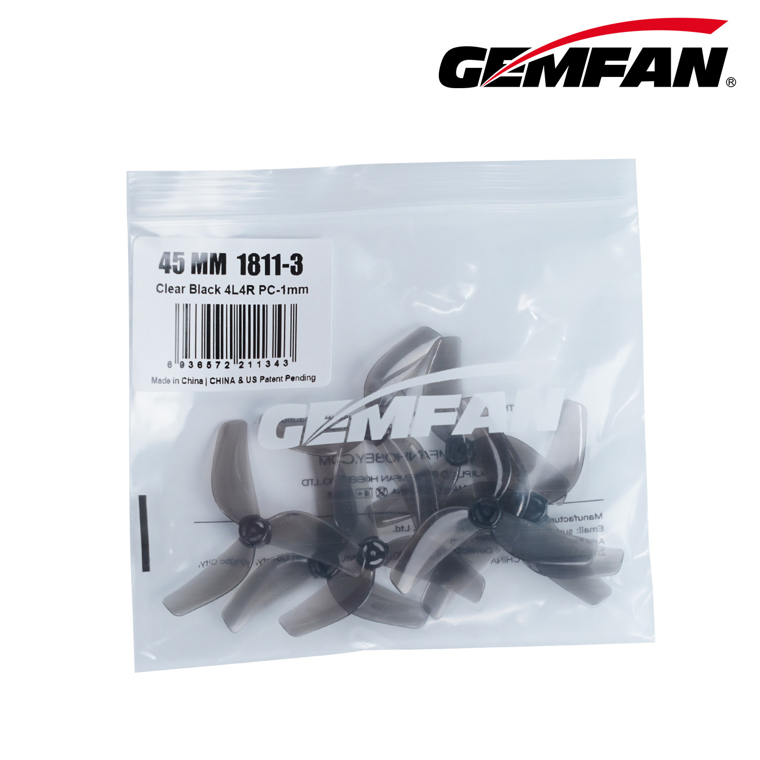 4 Pack Gemfan 1811 45mm 3-Blad - Propeller Balancer Tool 评论和价格