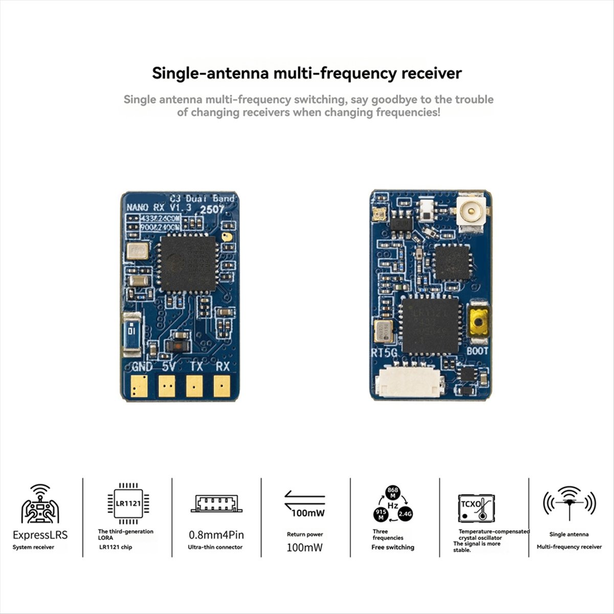 L73A NEW ELRS Dual Band Nano R - Drone Rc Frequency 评论和价格