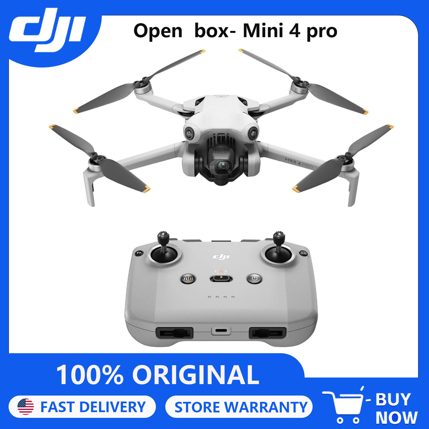 Open Box-DJI Drones Mini 4 Pro - Drone Dji Rc Mini 3 Pro 评论和价格