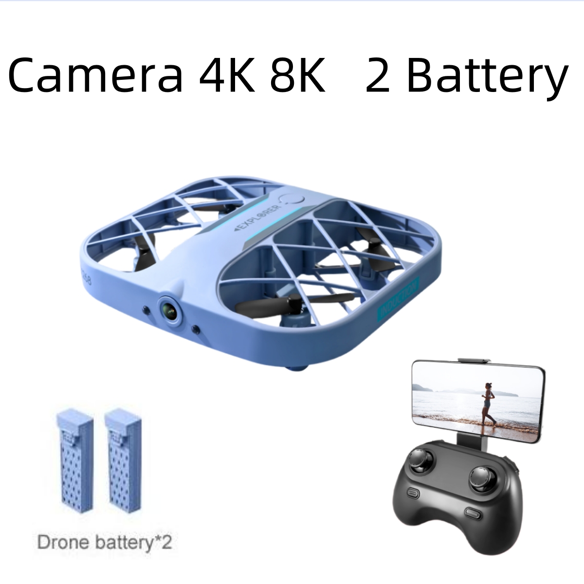 JJRC H107 FPV RC Drone with 2  - Drone App Rc Fpv 评论和价格