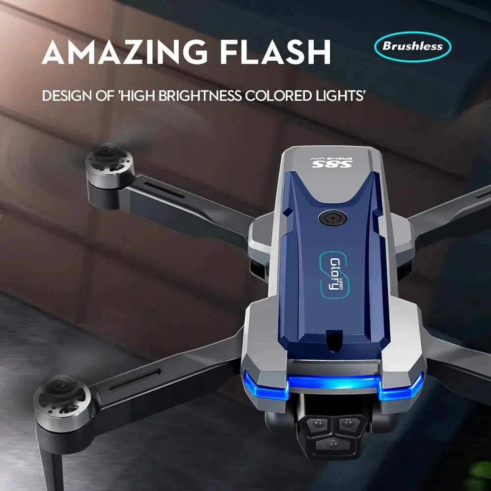 S8S GPS Drone 5G Wifi 8K HD Du - Drone App Rc Fpv 评论和价格